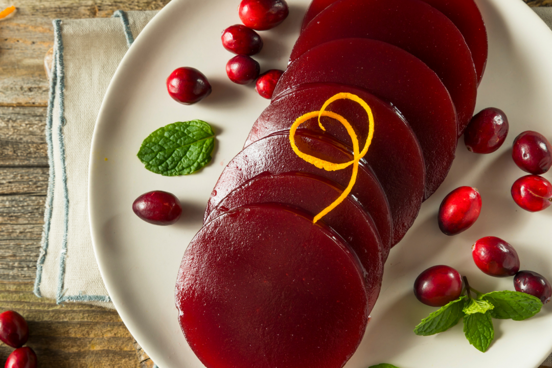 Cranberry Jelly Sauce - low potassium diet recipe