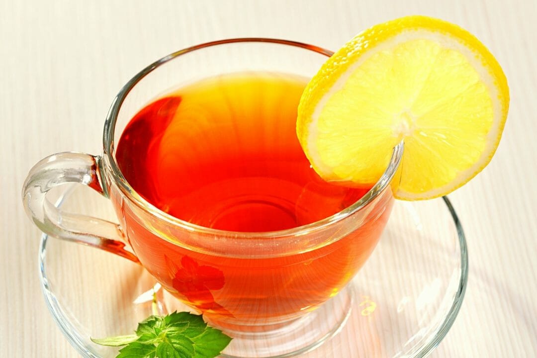 kidney friendly Cold Lemon Black Tea