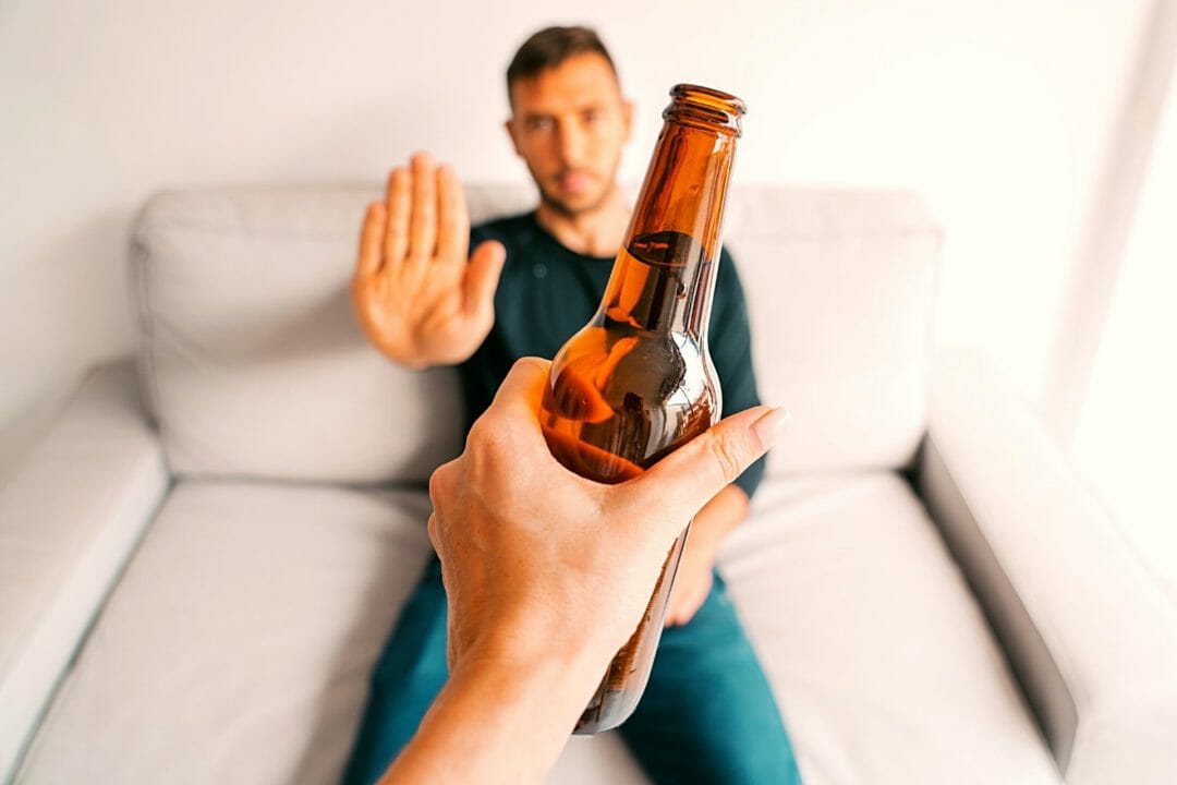 saying no to alcohol